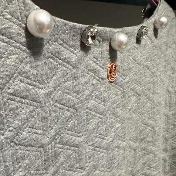 NWT Simply Southern Quilted Puffer Sleeve Dress - Picture 5 of 6